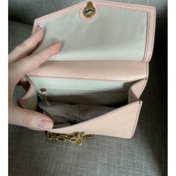 Fossil Bags Nwt Fossil Stevie Small Dusty Rose Crossbody Poshmark